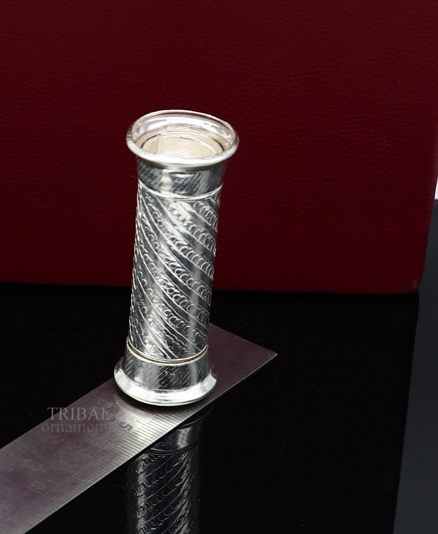 925 Sterling silver handmade small pill box, Tobacco box, storage box silver utensils, silver box, personal box men's accessories su649 - TRIBAL ORNAMENTS