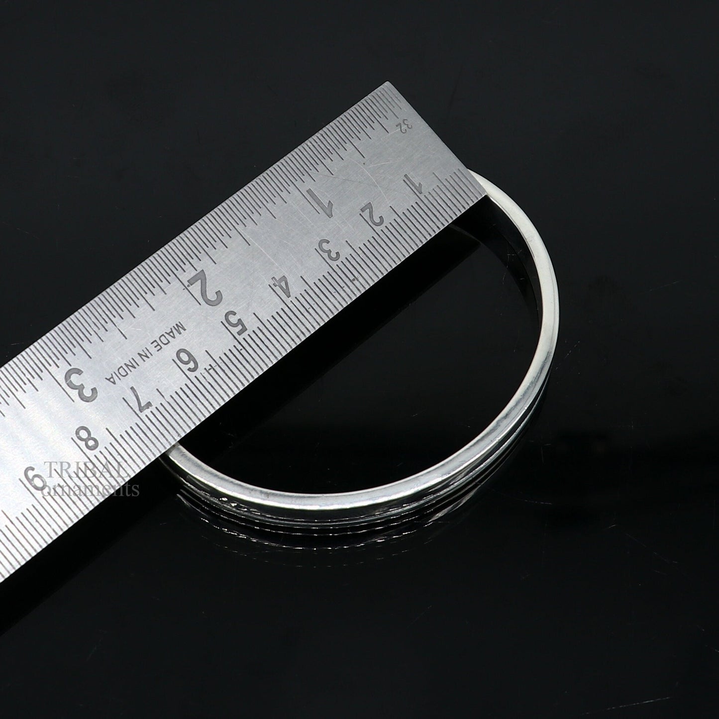 925 sterling silver or Gold polished handmade plain design gorgeous Bangle cuff bracelet kada, best unisex tribal gifting jewelry Gcuff118 - TRIBAL ORNAMENTS