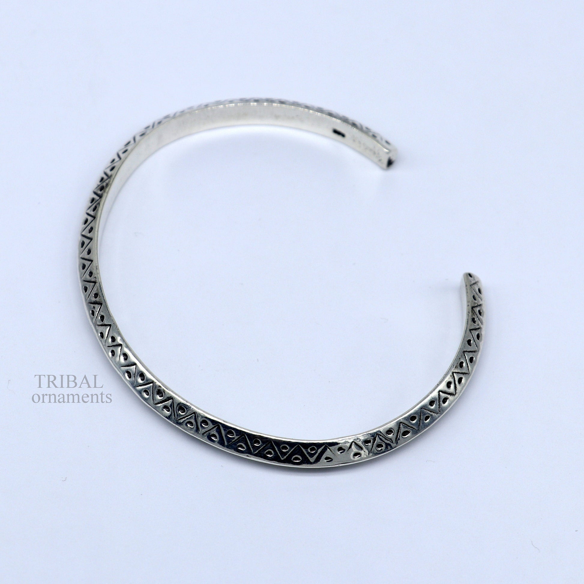 925 sterling silver handmade exclusive vintage design cuff bracelet bangle kada, best unisex stylish fancy gifting jewelry cuff1123 - TRIBAL ORNAMENTS