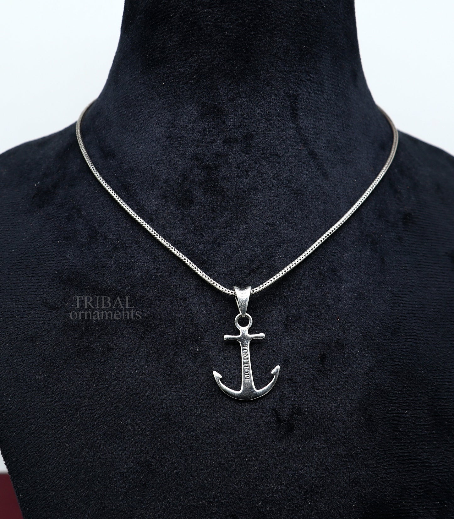 925 sterling silver handmade good luck TOM HOPE pendant, best gifting silver pendant, elegant divine jewelry ssp1450 - TRIBAL ORNAMENTS