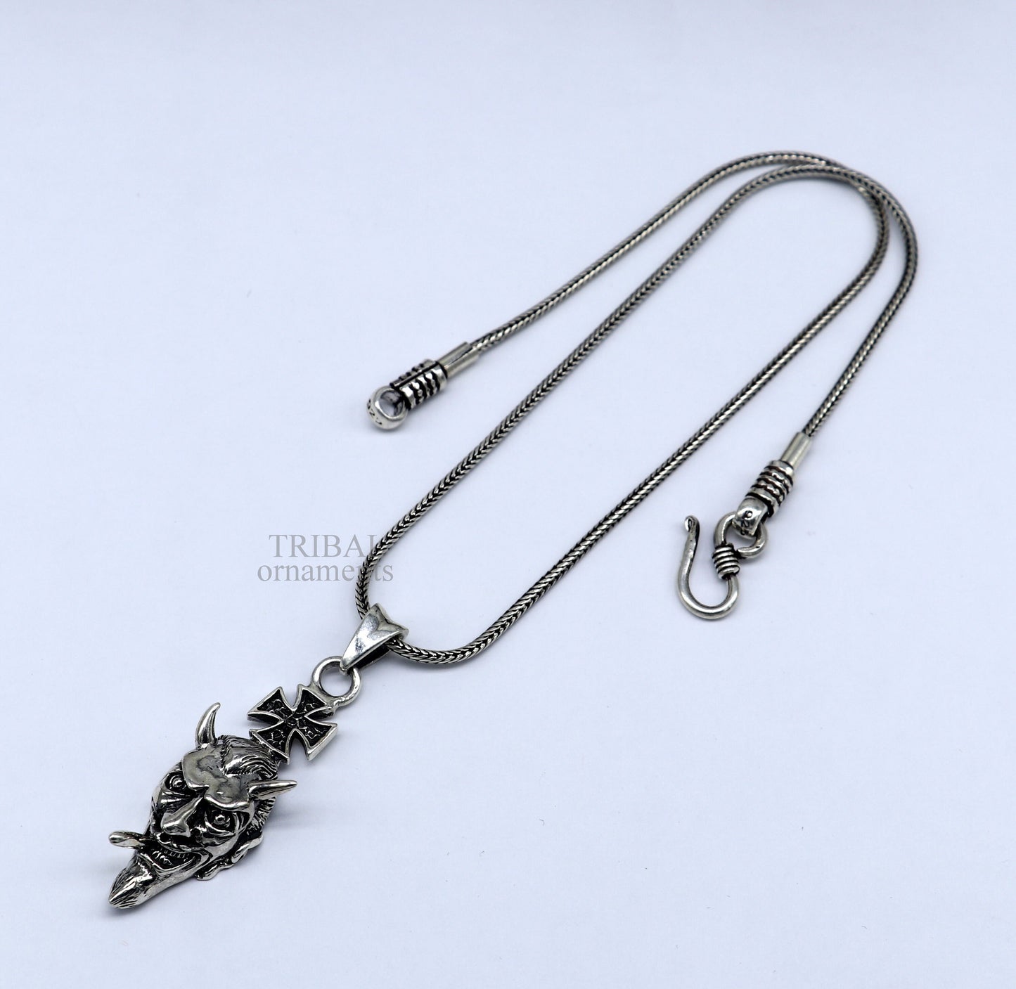 Exclusive stylish 925 sterling silver handmade cartoon character design pendant pendant, best unisex gifting hip-hop jewelry ssp1548 - TRIBAL ORNAMENTS