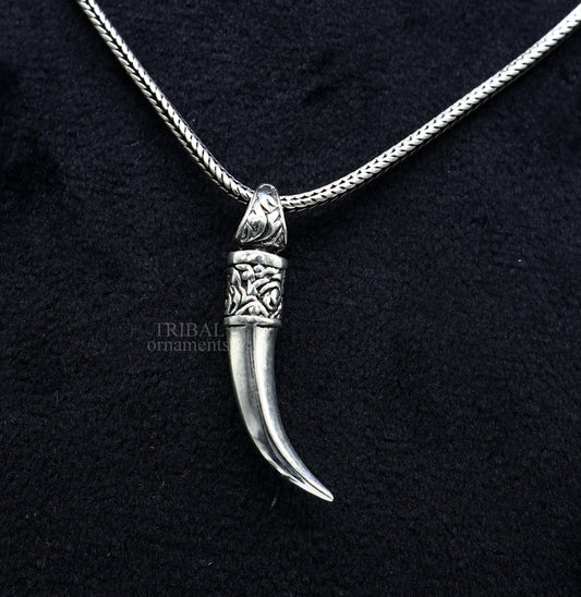 Pure 925 sterling silver handmade small sword pendant, amazing designer fabulous pendant unisex divine jewelry ssp1626 - TRIBAL ORNAMENTS