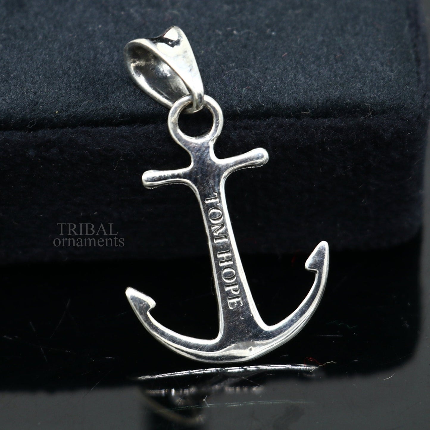 925 sterling silver handmade good luck TOM HOPE pendant, best gifting silver pendant, elegant divine jewelry ssp1450 - TRIBAL ORNAMENTS