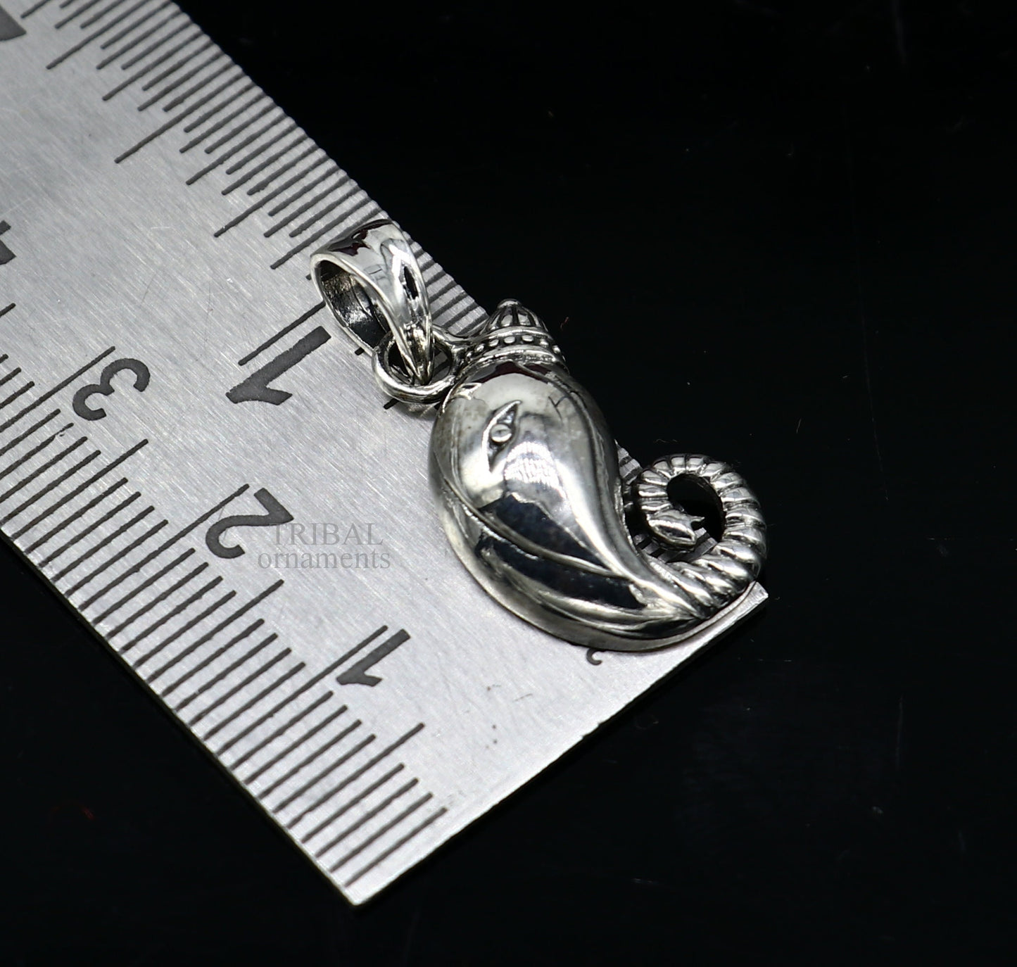 Exclusive design 925 sterling silver handmade Lord Ganesha divine pendant, amazing stylish unisex pendant personalized jewelry ssp1715 - TRIBAL ORNAMENTS