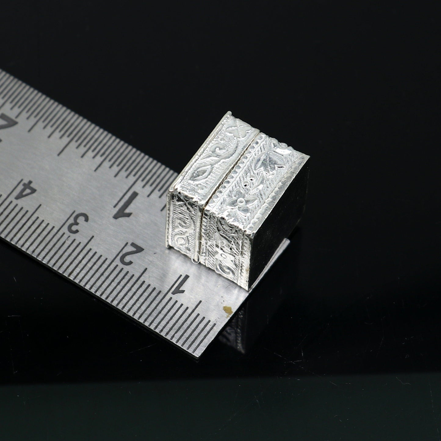 Lot boxes 925 sterling silver trinket box, kajal box/casket box bridal square shape box collection, eyeliner box wedding gifting stb349 - TRIBAL ORNAMENTS