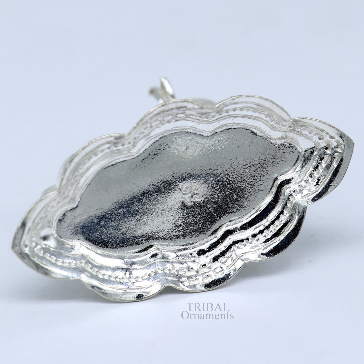 Lord Shiva Vahan Nandi Maharaj sterling silver handmade small article for puja, best gift for lord Shiva, divine statue su712 - TRIBAL ORNAMENTS