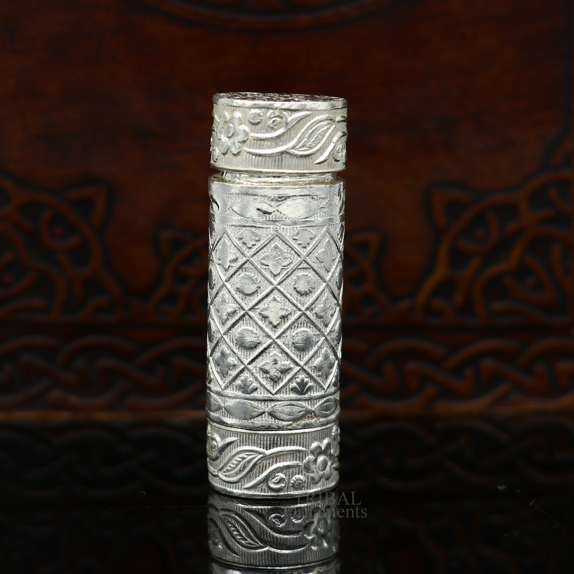 Exclusive 925 fine solid silver handmade small tobacco box, fennel box, storage box silver utensils, silver box, men's accessories stb356 - TRIBAL ORNAMENTS