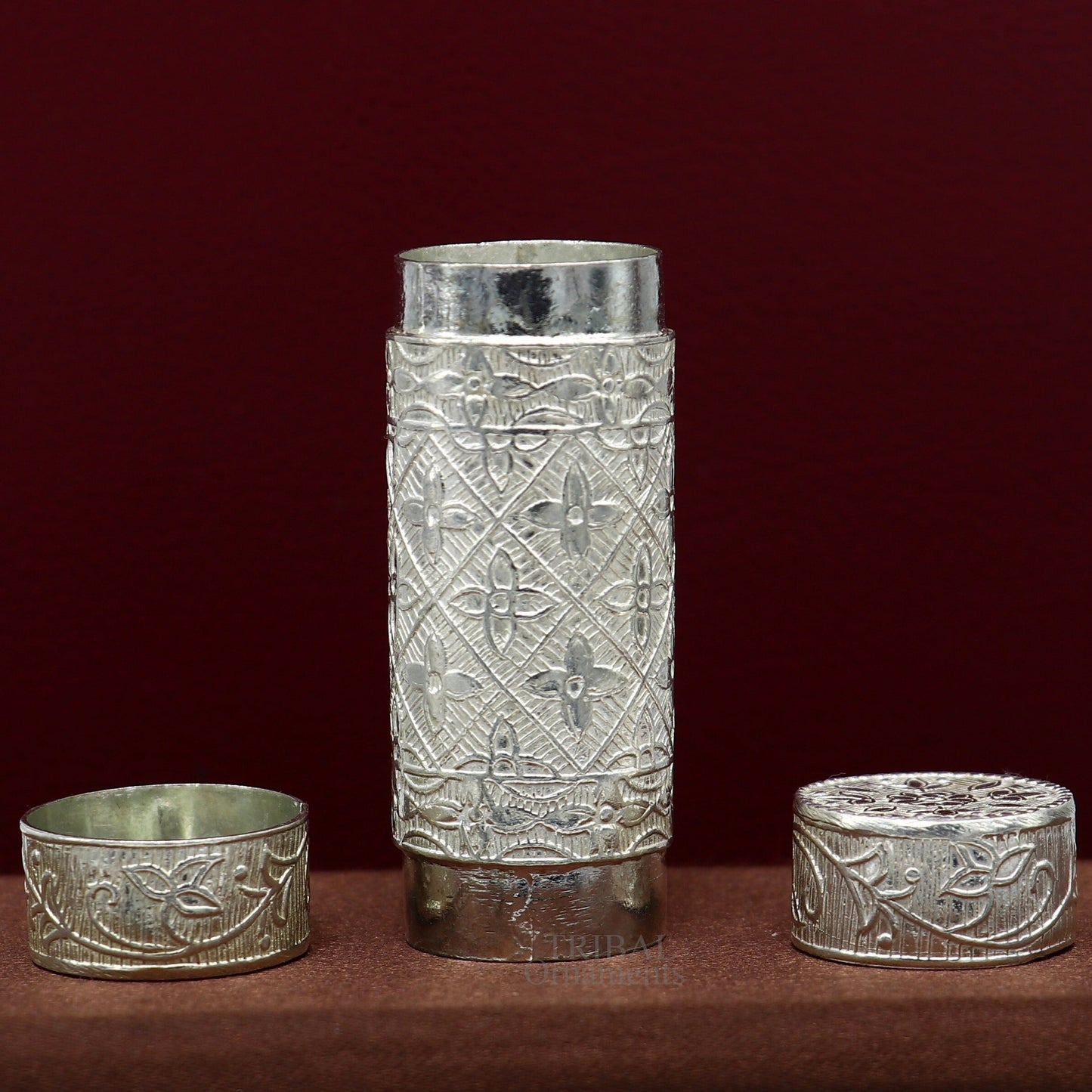 Amazing 925 fine solid silver handmade small tobacco box, fennel box, storage box silver utensils, silver box, men's accessories stb357 - TRIBAL ORNAMENTS