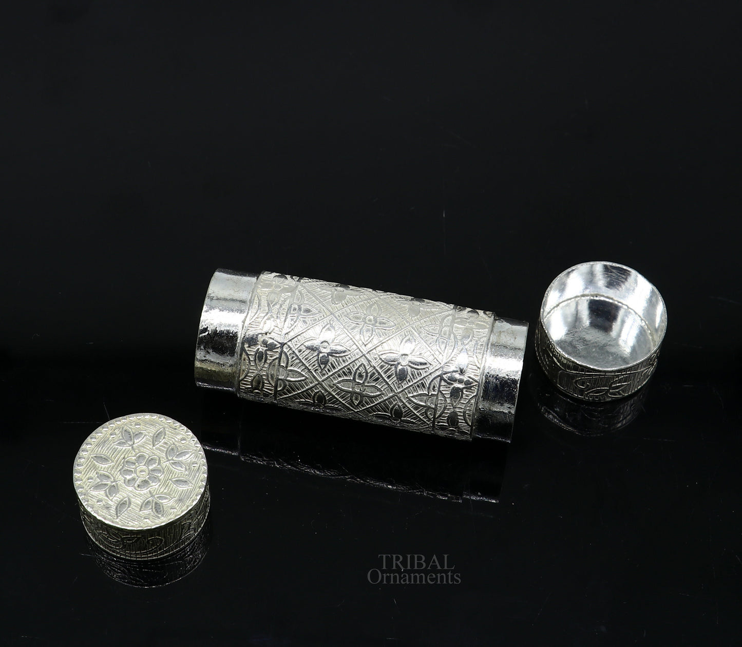 Amazing 925 fine solid silver handmade small tobacco box, fennel box, storage box silver utensils, silver box, men's accessories stb357 - TRIBAL ORNAMENTS