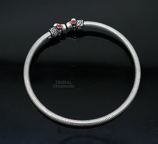 925 sterling silver handmade vintage design stunning foot bracelet ankle kada excellent coral stone belly dance ethnic jewelry Rnsfk44 - TRIBAL ORNAMENTS