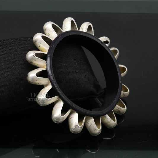 Vintage antique silver old bangle kakan kangan chudi tribal antique jewelry cuff bracelet gorgeous handmade ethnic Banjara jewelry sba27 - TRIBAL ORNAMENTS