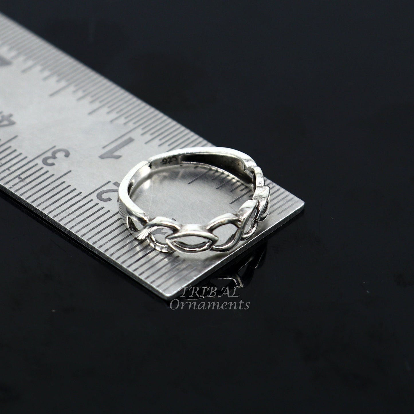 traditional design sterling silver vintage handmade toe ring belly dance women's jewelry awesome tribal jewelry rajasthan India ytr23 - TRIBAL ORNAMENTS