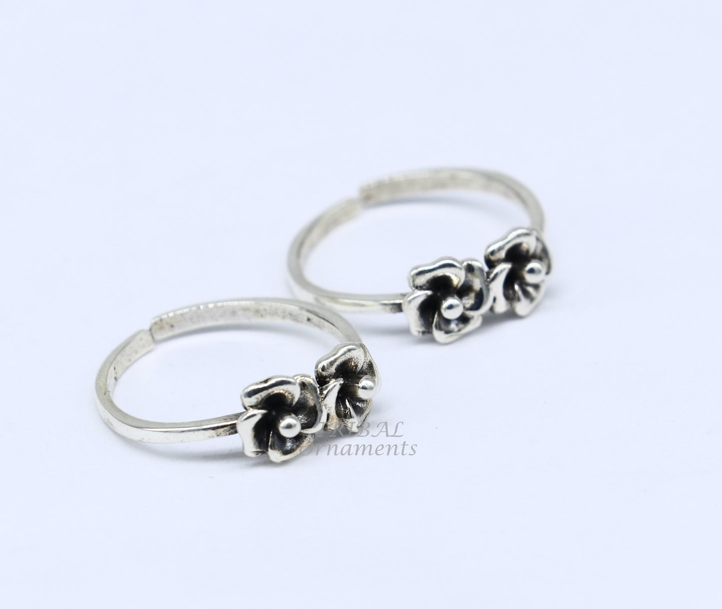 925 sterling silver handcrafted unique design vintage ethnic design brides toe ring for girl's women's ytr25 - TRIBAL ORNAMENTS