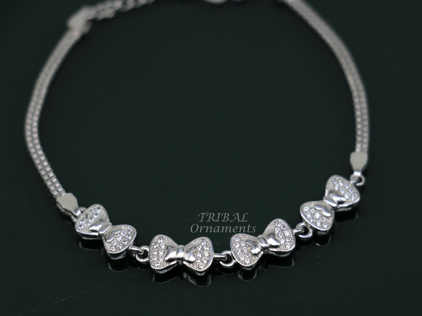 925 sterling silver handmade link chain Bracelet for girl's, Dainty Silver Bracelet, Chain Bracelet Gift For Women's bride jewelry sbr383 - TRIBAL ORNAMENTS