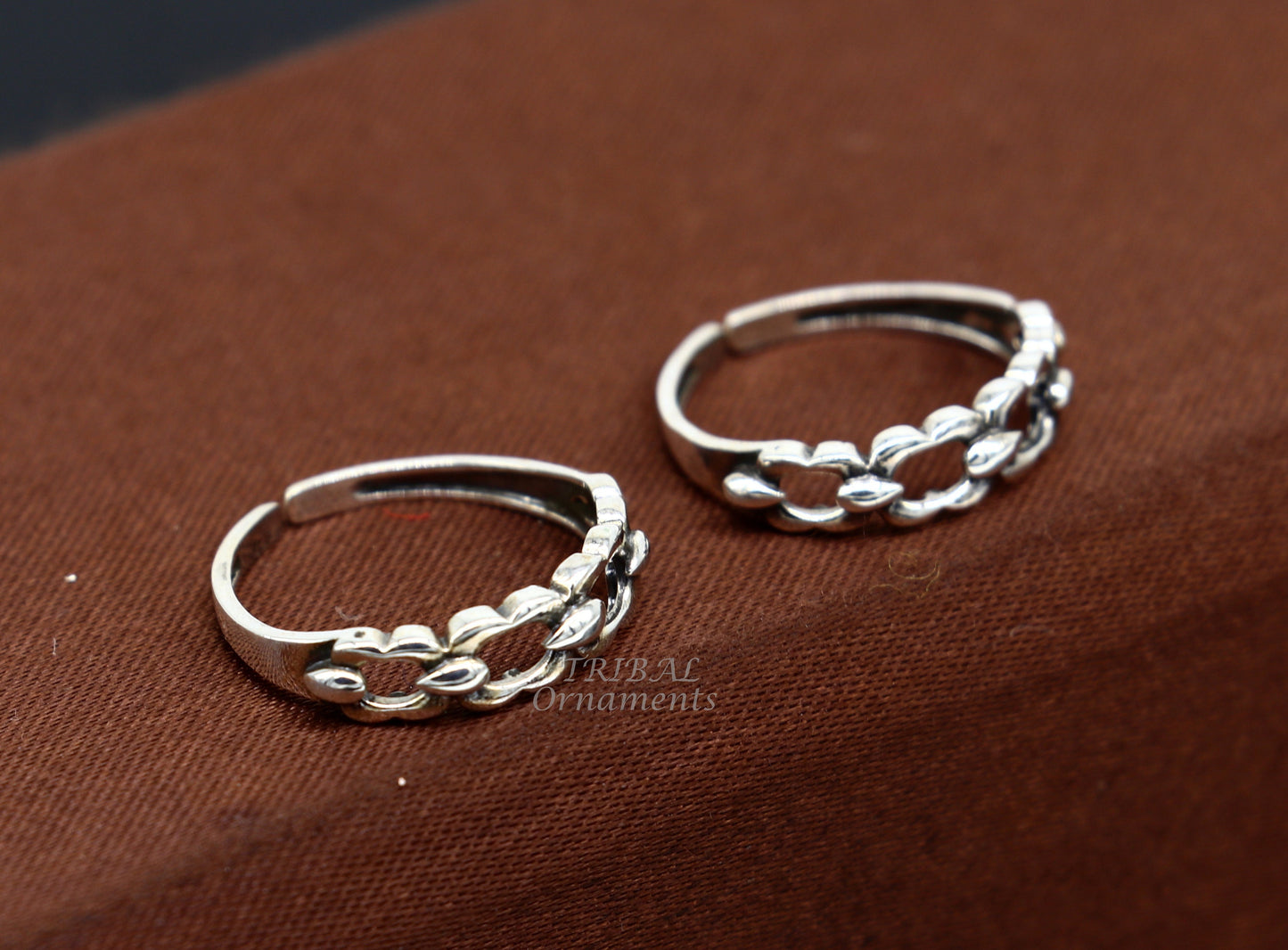 Brides jewelry 925 sterling silver handcrafted unique design vintage ethnic design toe ring for girl's women's ethnic tribal jewelry ytr28 - TRIBAL ORNAMENTS