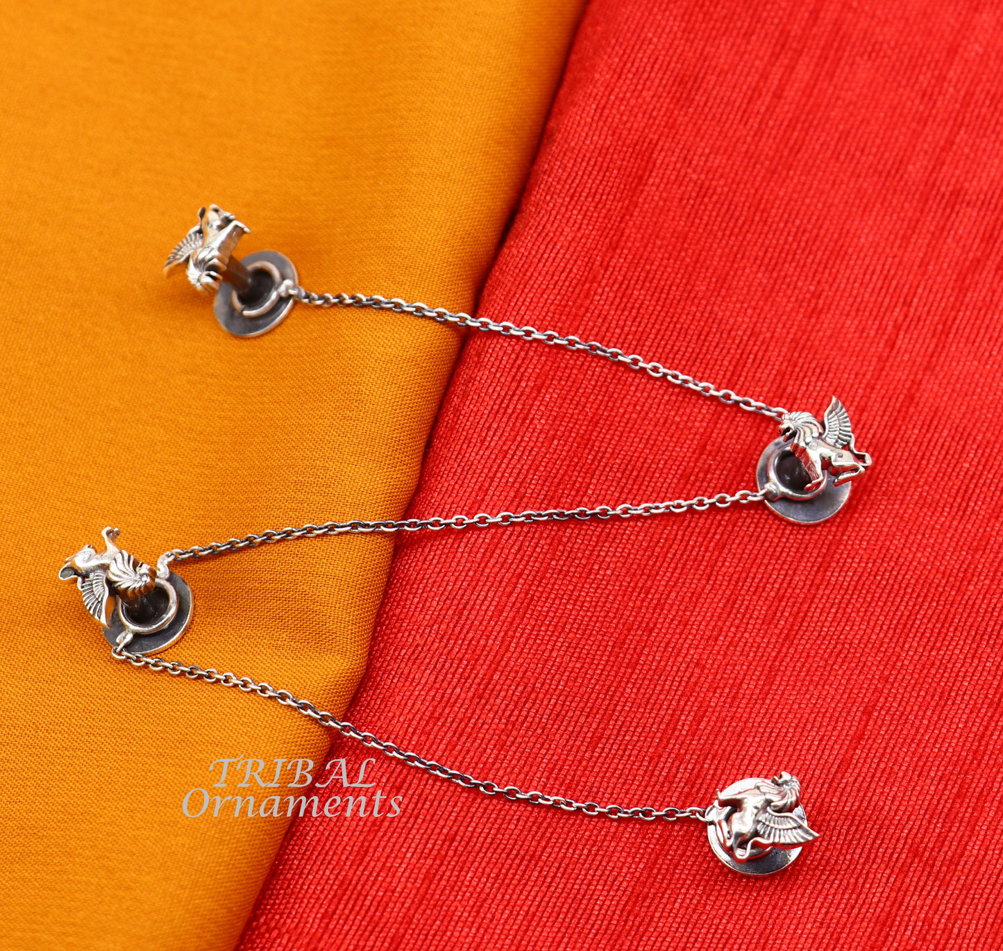 925 Sterling silver handmade amazing unique lion design shape ethnic style  design buttons for men's kurta, best gifting accessories btn18 - TRIBAL ORNAMENTS