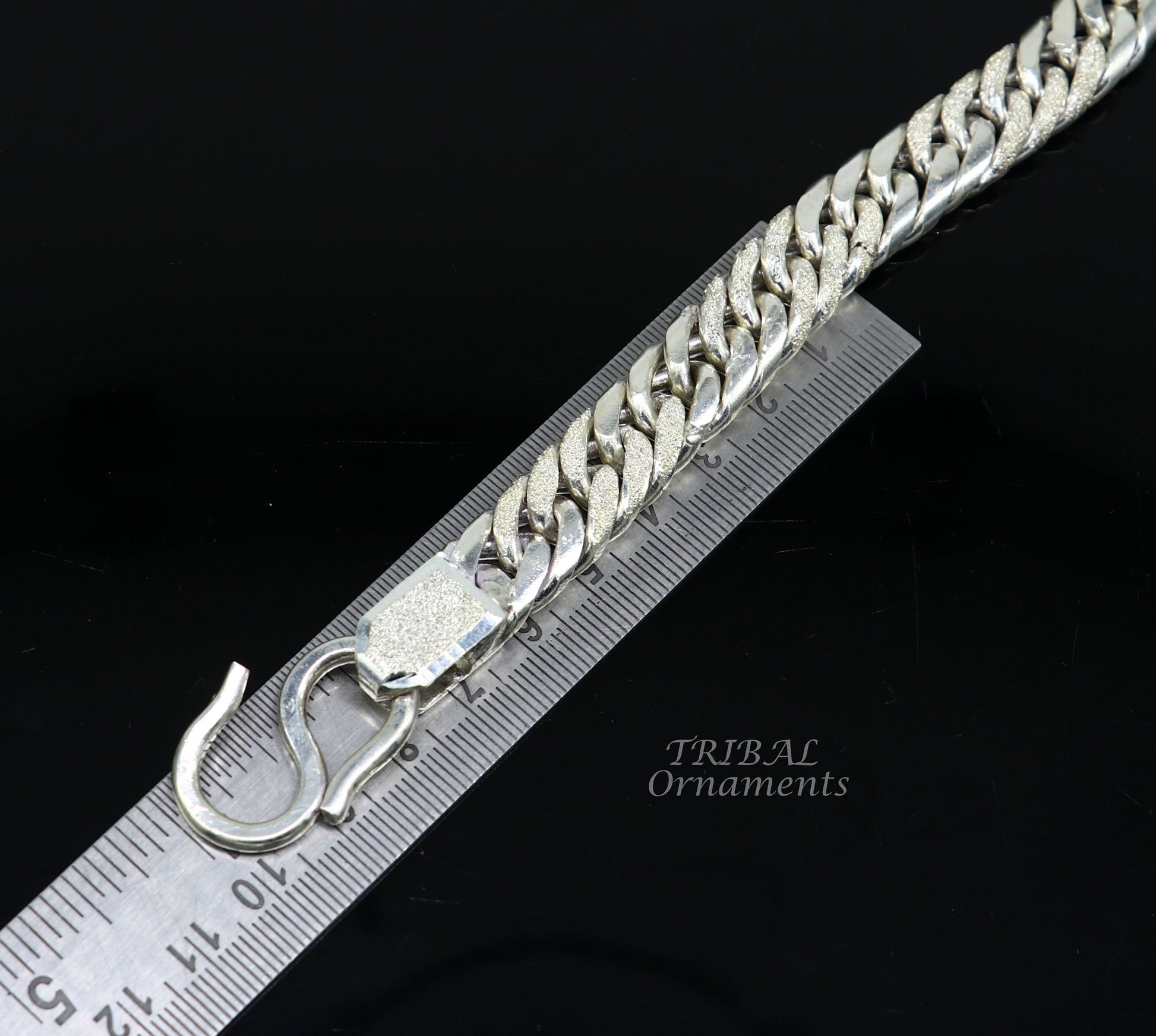 925 sterling silver handmade vintage design Custom Cuban curb link chain, solid heavy necklace chain for boy's men's gifting jewelry ch163 - TRIBAL ORNAMENTS