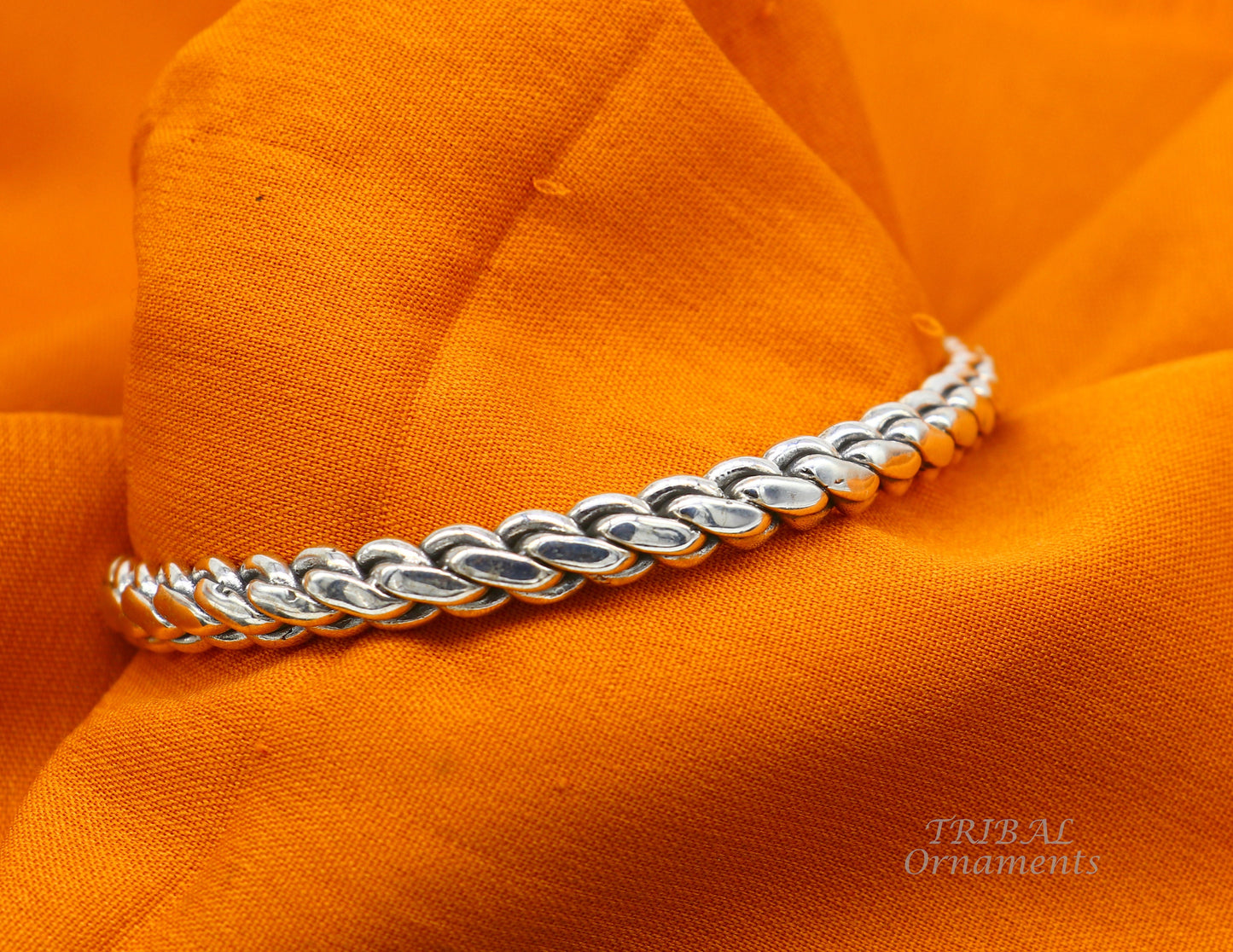 925 sterling silver handmade amazing stylish adjustable cuff kada bracelet, wrist jewelry for boy's and girl's, best gifting cuff112 - TRIBAL ORNAMENTS