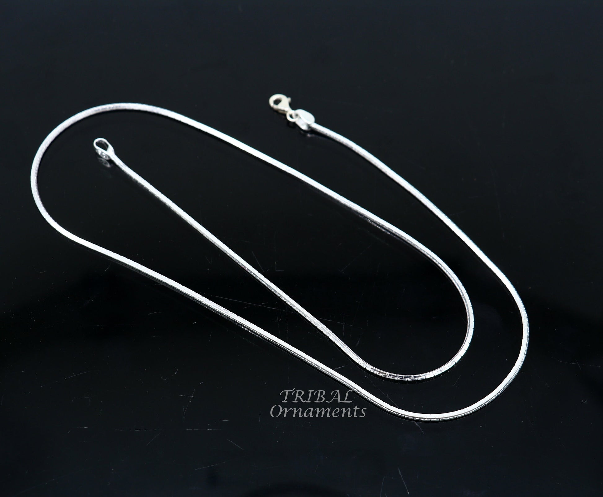 23.5 inches long Vintage design handmade solid chain, fabulous customized tribal belly dance jewelry from india nch170 - TRIBAL ORNAMENTS