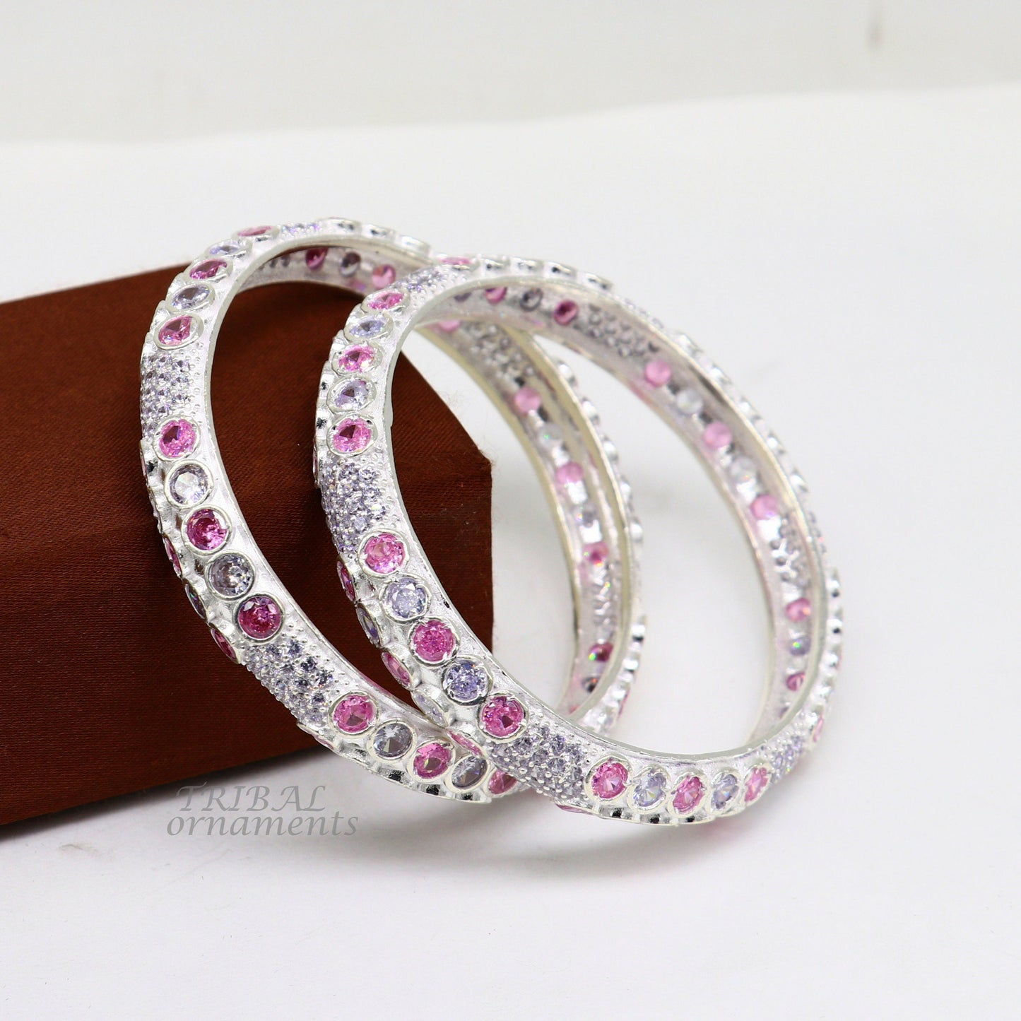 925 sterling silver handmade gorgeous multicolor stone stone stylish bangle excellent brides Wedding tribal personalized jewelry ba168 - TRIBAL ORNAMENTS