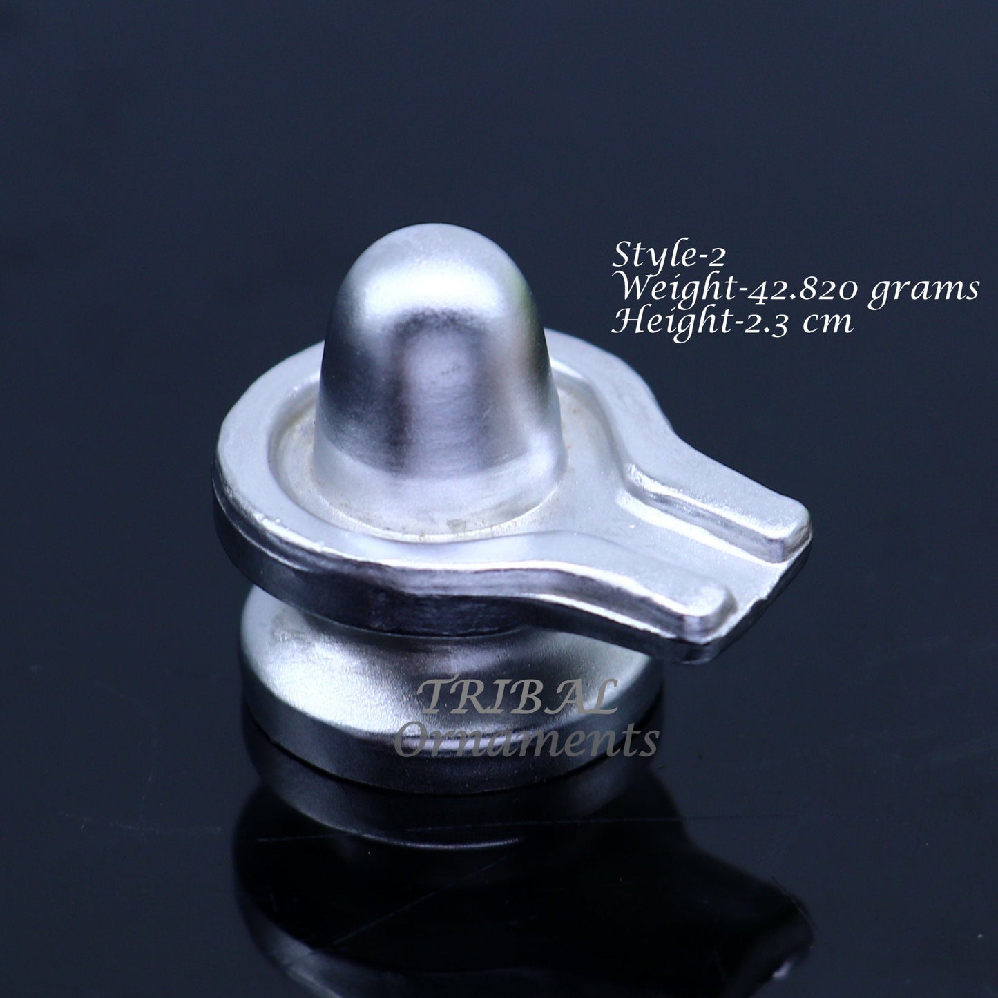 Divine Solid mercury god Shiva lingam statue article, Parad Shiva lingam figurine for puja at home best way for wealth and prosperity MA04 - TRIBAL ORNAMENTS
