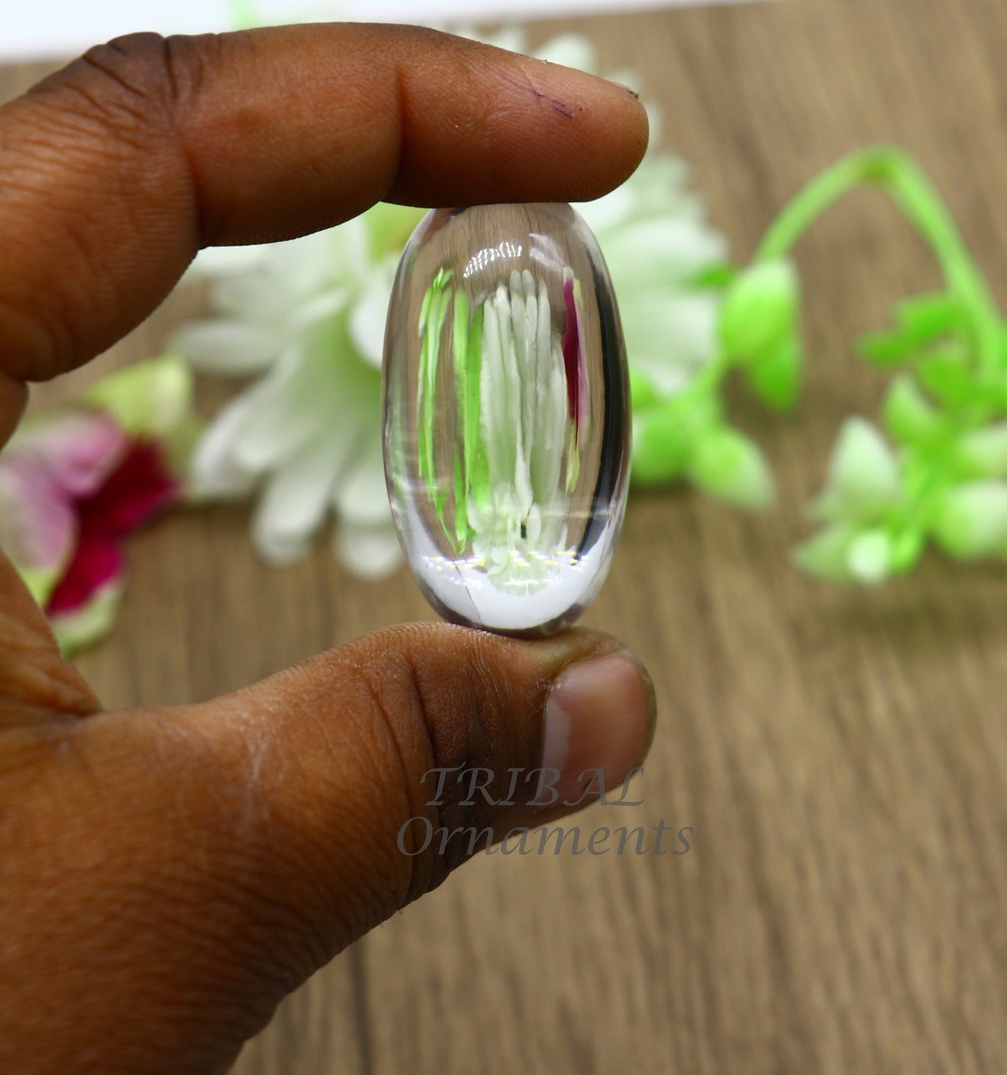 Divine Natural sphatik crystal stone divine lord shiva lingam statue, amazing sphatik lingam puja article for wealth and prosperity stna24 - TRIBAL ORNAMENTS