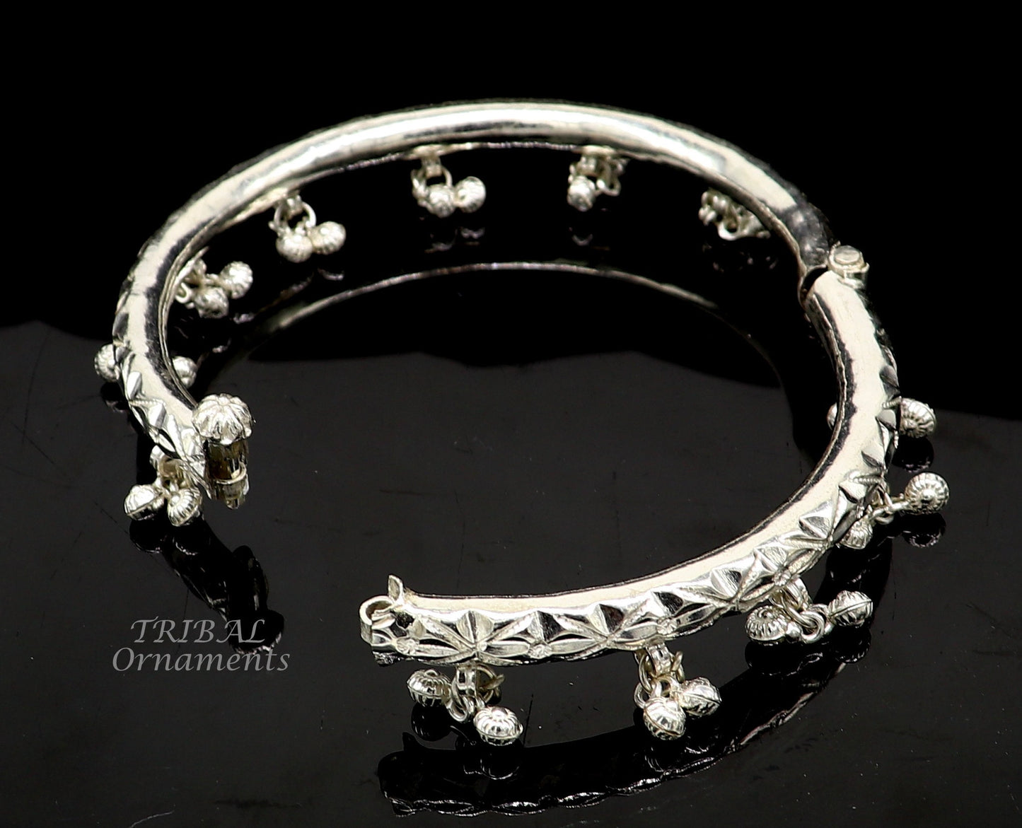 925 sterling silver Vintage design handmade gorgeous cultural foot kada ankle bracelet tribal ethnic silver belly dance jewelry nsfk87 - TRIBAL ORNAMENTS
