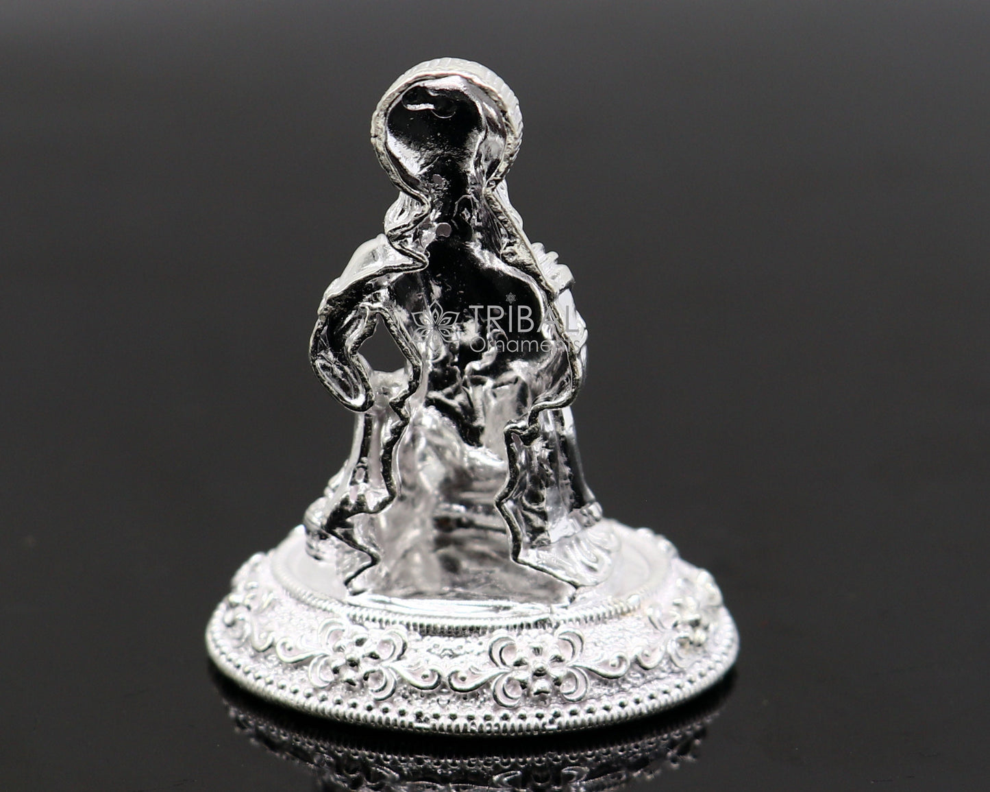 925 silver handmade Lord hanuman 1.6" small statue, best puja or gifting god hanuman statue sculpture home temple puja art, utensils art602 - TRIBAL ORNAMENTS