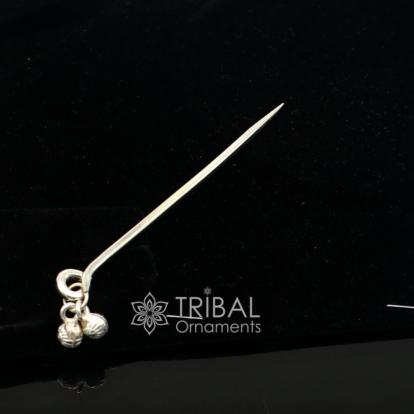 4 inches long handmade solid 925 sterling silver eyeliner stick, kajal sticks, surma stick, fabulous brides vintage style gift su1061 - TRIBAL ORNAMENTS