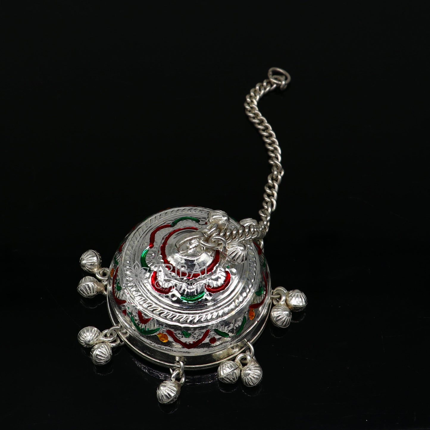 925 sterling Silver chatter/ chhatra, silver umbrella god temple art, Divine temple silver article, OR puja worshipping utensils su1116 - TRIBAL ORNAMENTS