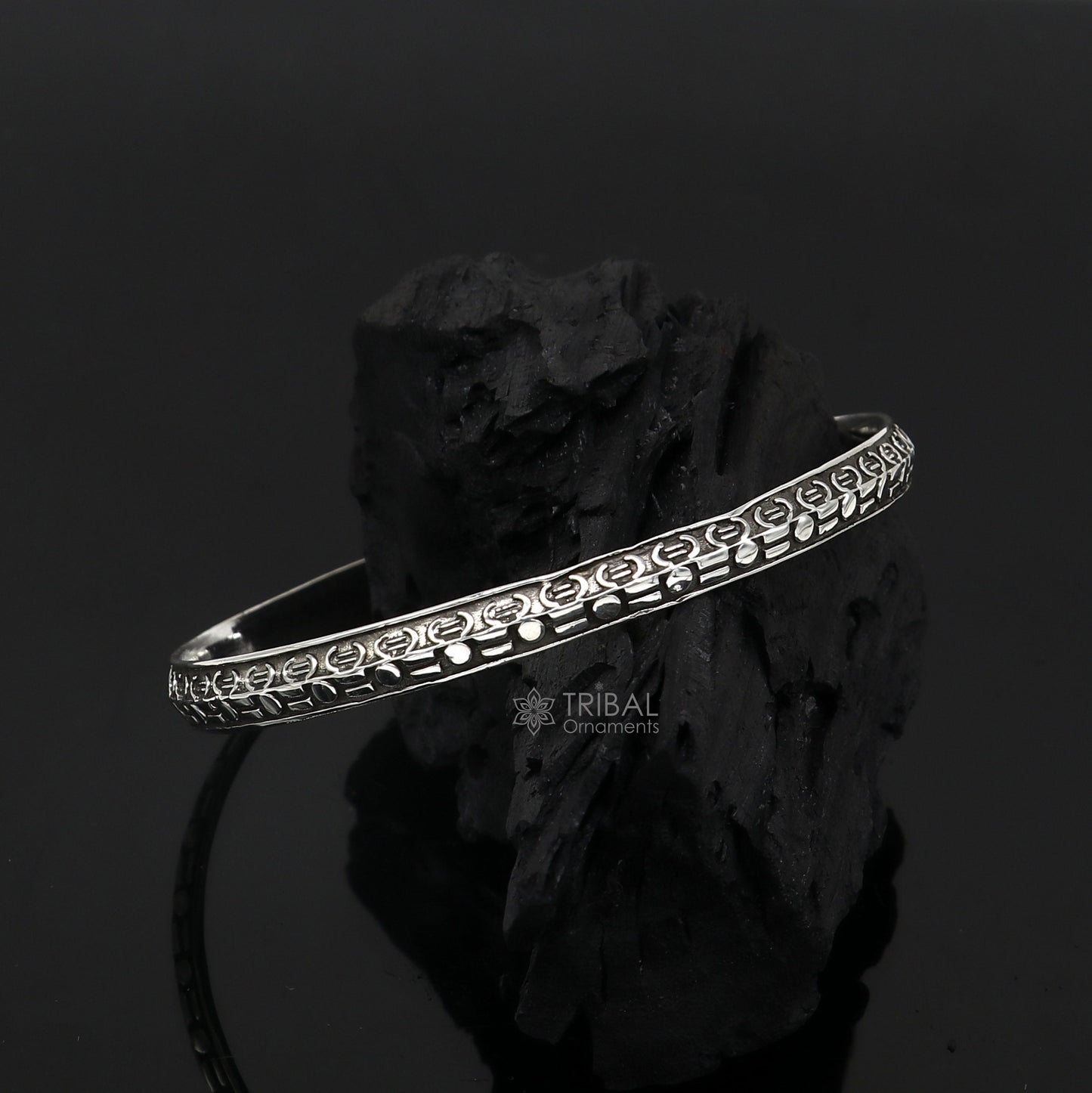 925 sterling silver handmade Punjabis shikha men's women's kada bracelet, amazing designer kada fashion delicate kada nsk692 - TRIBAL ORNAMENTS