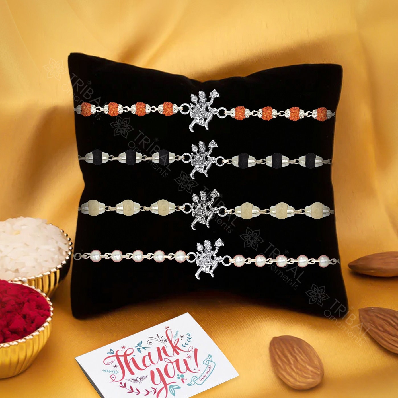 Silver rakhi hot sale for kids