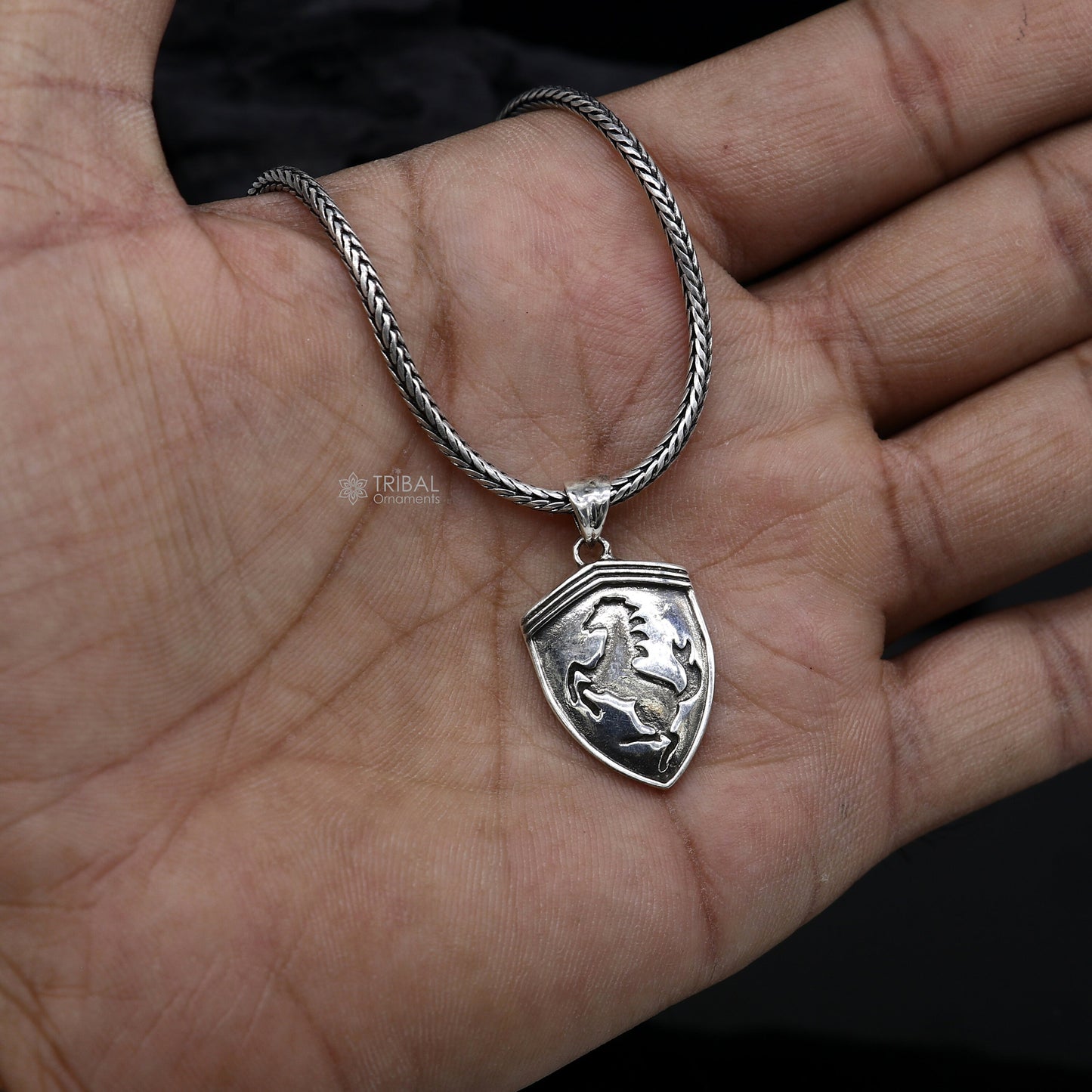925 silver Pegasus pendant high quality unicorn horse pendant symbolizing the wisdom, and a deeper understanding of the world nsp699 - TRIBAL ORNAMENTS