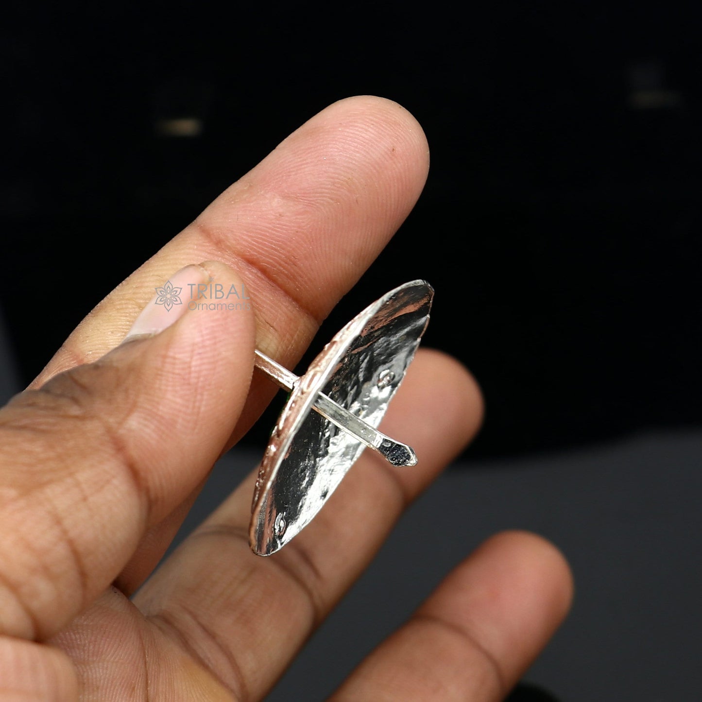 925 sterling silver handmade enamel work Firki or Lattu toy , best silver toy for your baby Krishna idols, best silver article india su1154 - TRIBAL ORNAMENTS