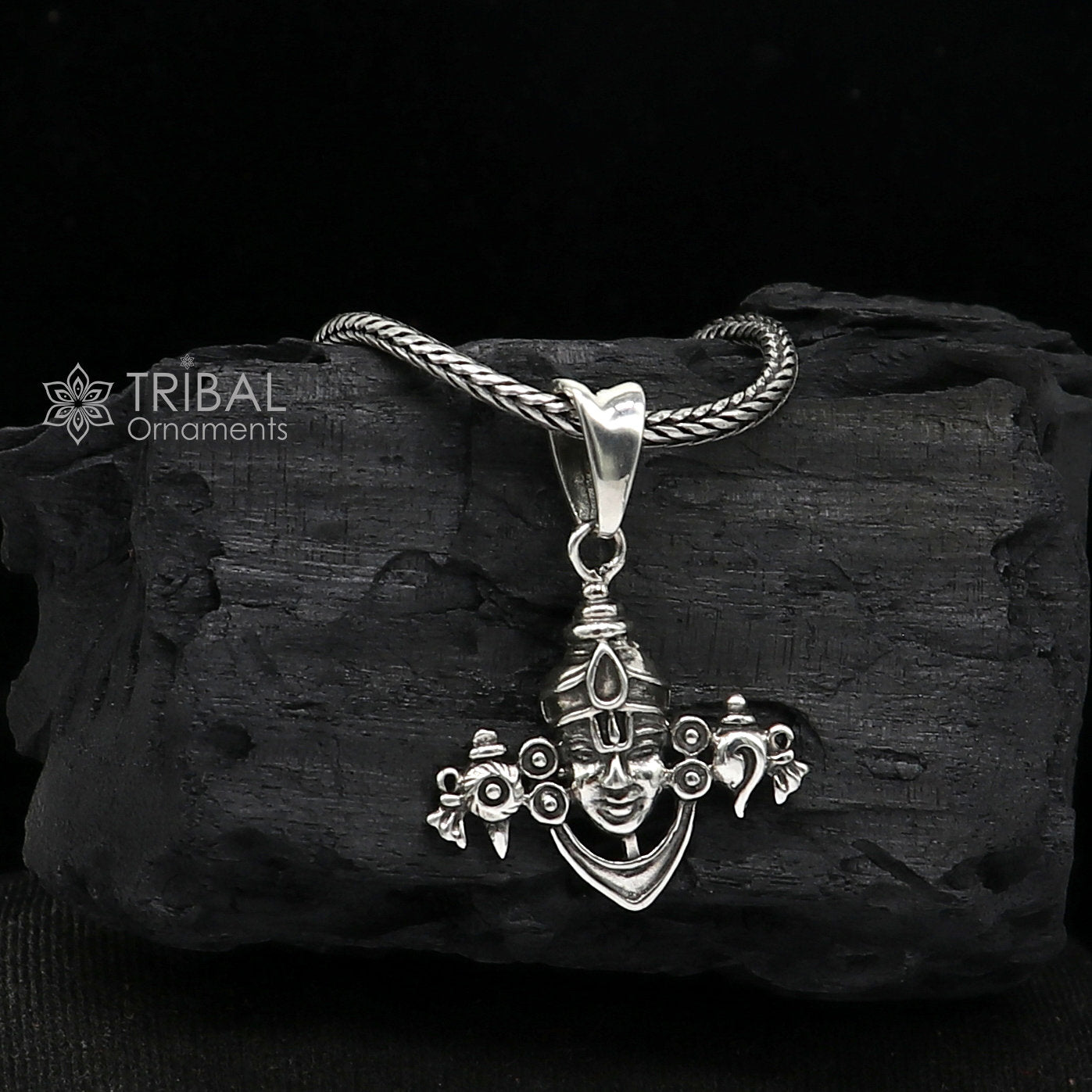 925 sterling silver handmade Hindu idol God Lord hanuman pendant, amazing divine lord bajarangbali pendant unisex gifting jewelry NSP689 - TRIBAL ORNAMENTS