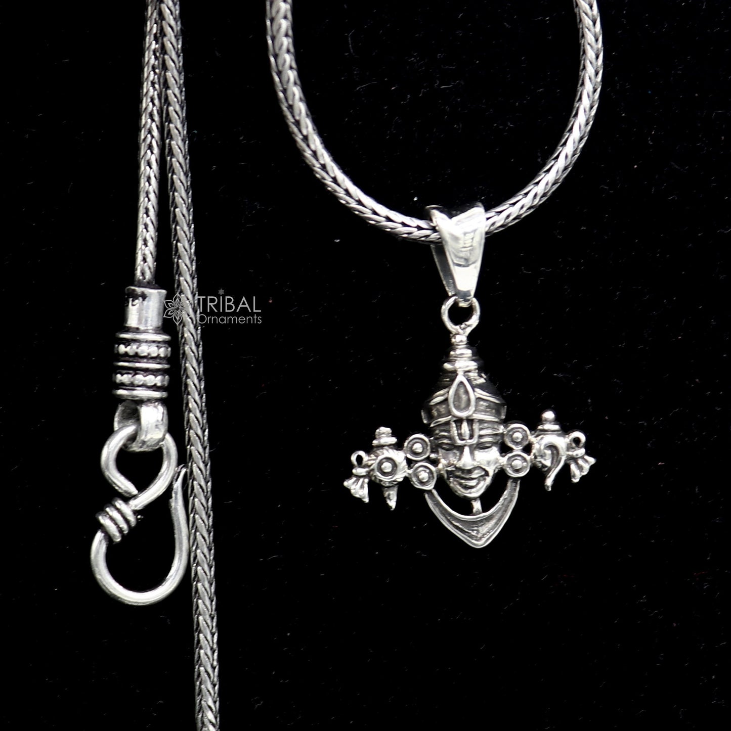 925 sterling silver handmade Hindu idol God Lord hanuman pendant, amazing divine lord bajarangbali pendant unisex gifting jewelry NSP689 - TRIBAL ORNAMENTS
