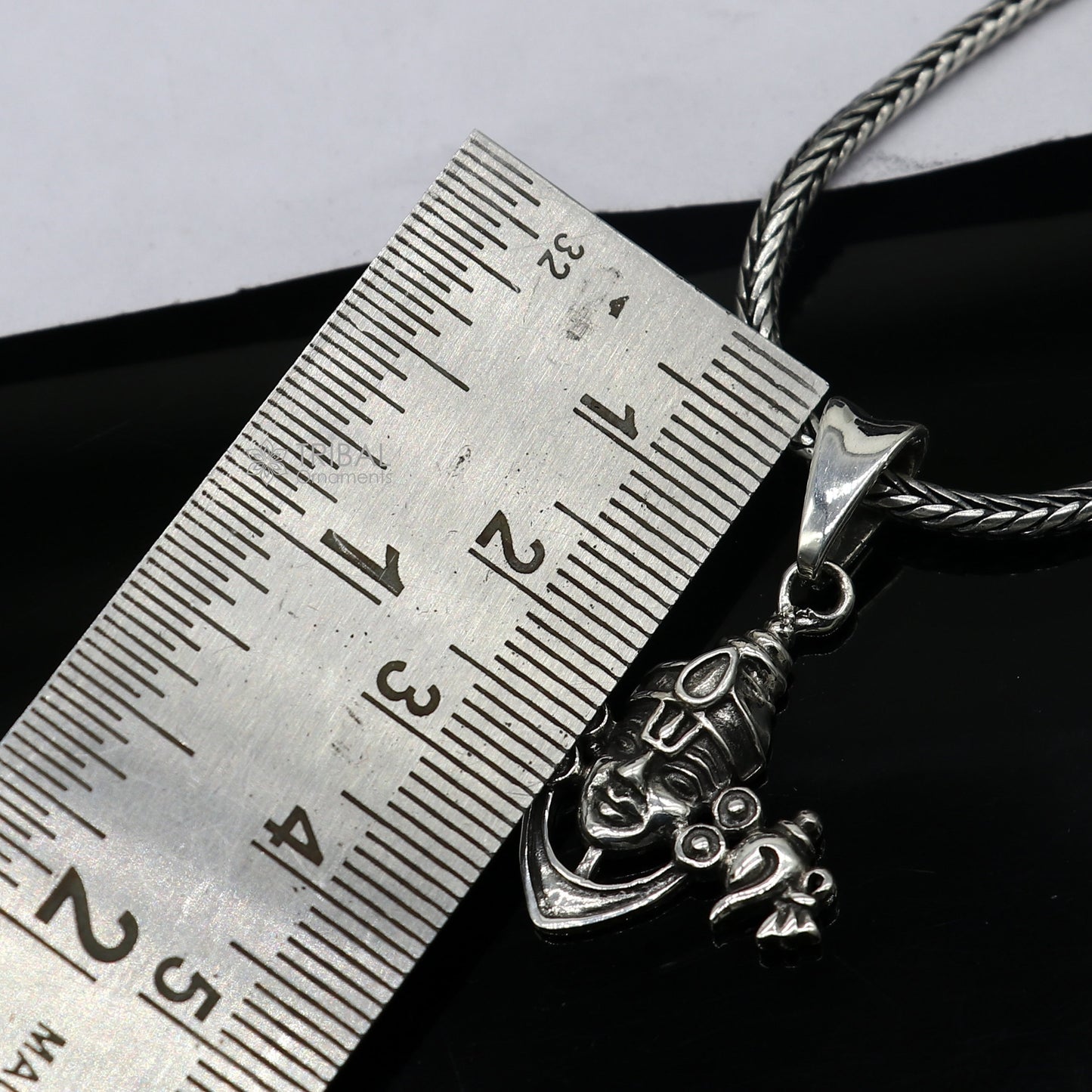 925 sterling silver handmade Hindu idol God Lord hanuman pendant, amazing divine lord bajarangbali pendant unisex gifting jewelry NSP689 - TRIBAL ORNAMENTS