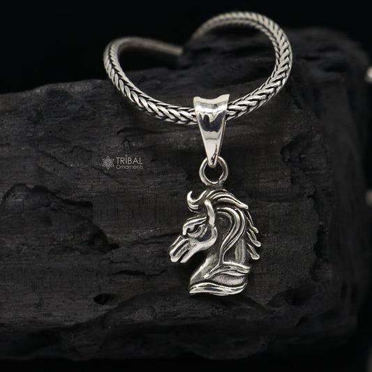 925 sterling silver horse pendant/ unicorn pendant/ Pegasus pendant unique stylish customized pendant necklace jewelry nsp704 - TRIBAL ORNAMENTS