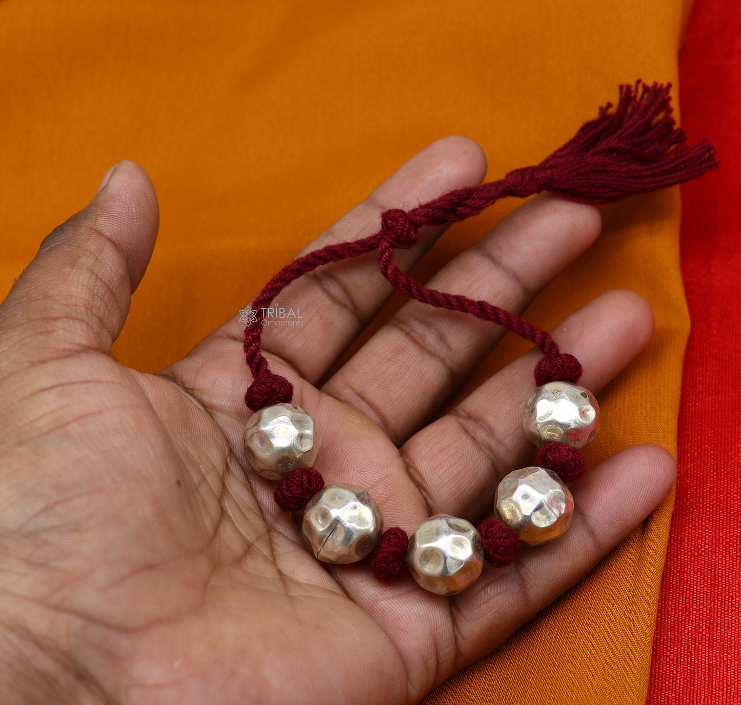 925 sterling silver vintage customized stylish beads bracelet, adjustable brides gifting wedding ethnic bracelet tribal jewelry sbr684 - TRIBAL ORNAMENTS