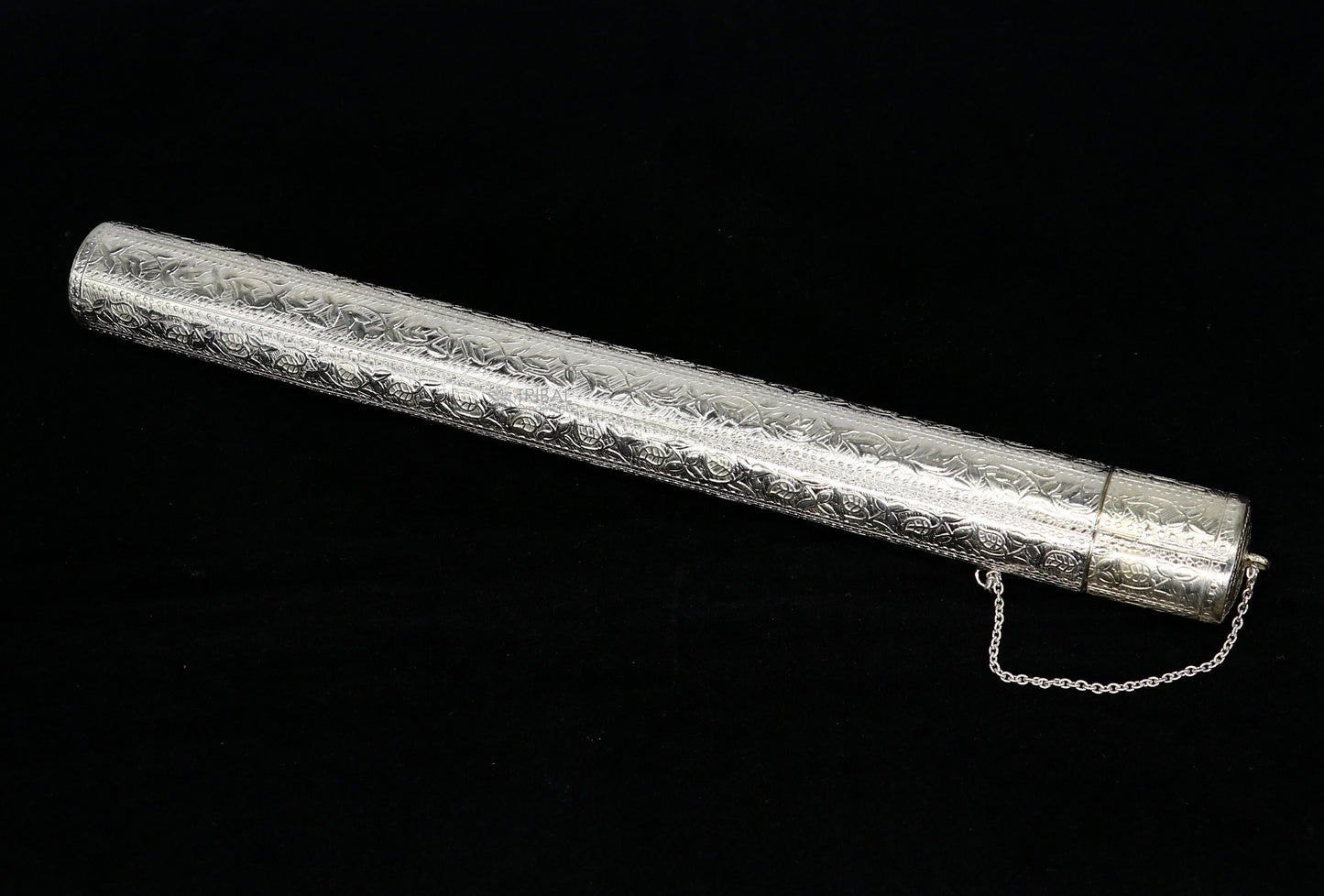 10" round shape design handmade 925 silver incense sticks box holder, Agarbatti box trinket box fabulous royal puja temple article su01194 - TRIBAL ORNAMENTS