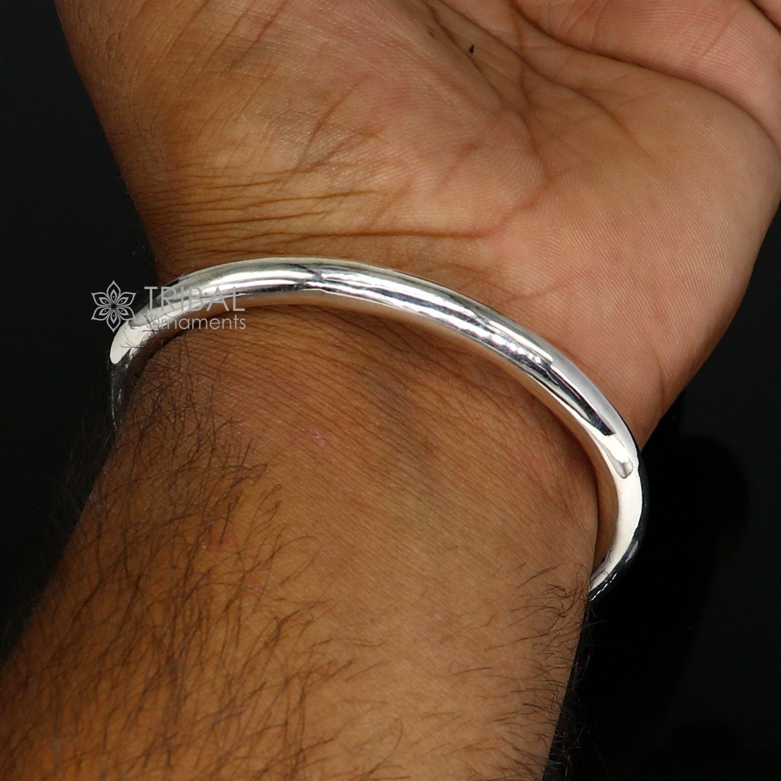 Kada Bracelet Pure Silver Kada For Mens Price 925 Sterling Silver
