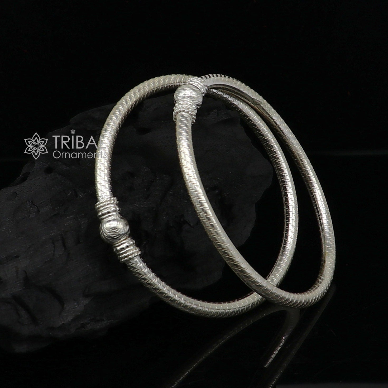 Kada Kangan New Model Amazing Design Sterling Silver Bangle