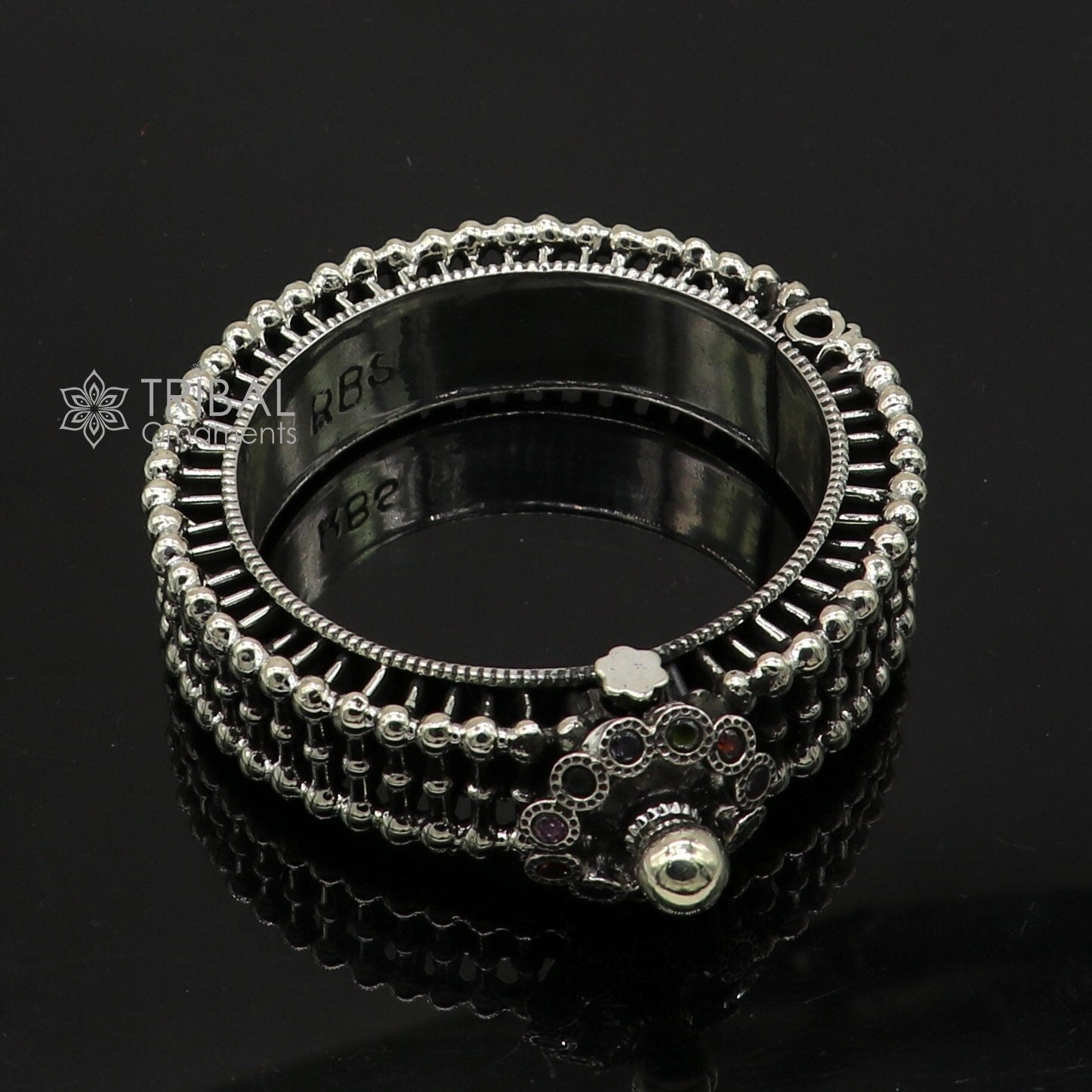 Indian Traditional cultural design trendy 925 sterling