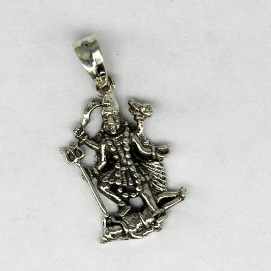 925 sterling silver blessing Goddess Kalika maa/ Kali ma pendant, amazing unisex pendant personalized jewelry tribal jewelry ssp571 - TRIBAL ORNAMENTS