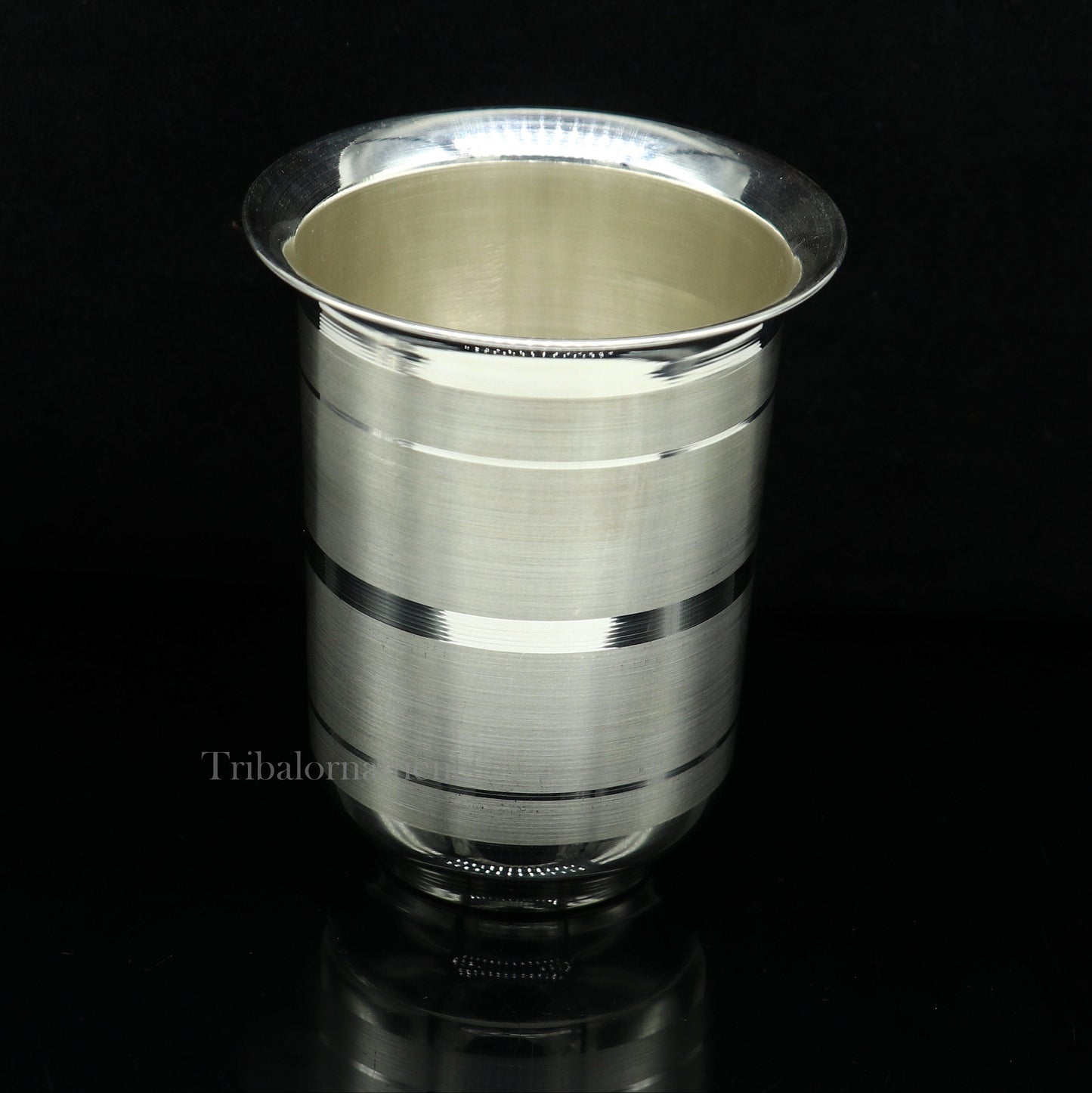 999 silver baby glass set, water/milk Glass tumbler, best gifting silver vodka glass, wine glass set, baby feeding utensils, best gift sv248 - TRIBAL ORNAMENTS