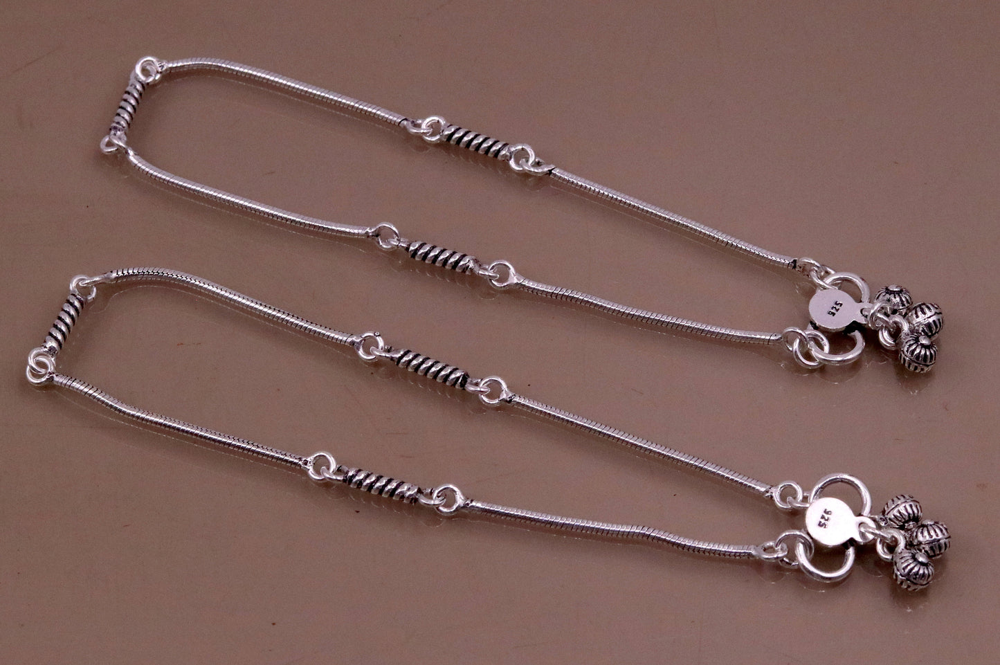 Fabulous snake chain customized handmade ankle bracelet excellent gifting ankle jewelry, foot bracelet best gift for her belly dance ank119 - TRIBAL ORNAMENTS