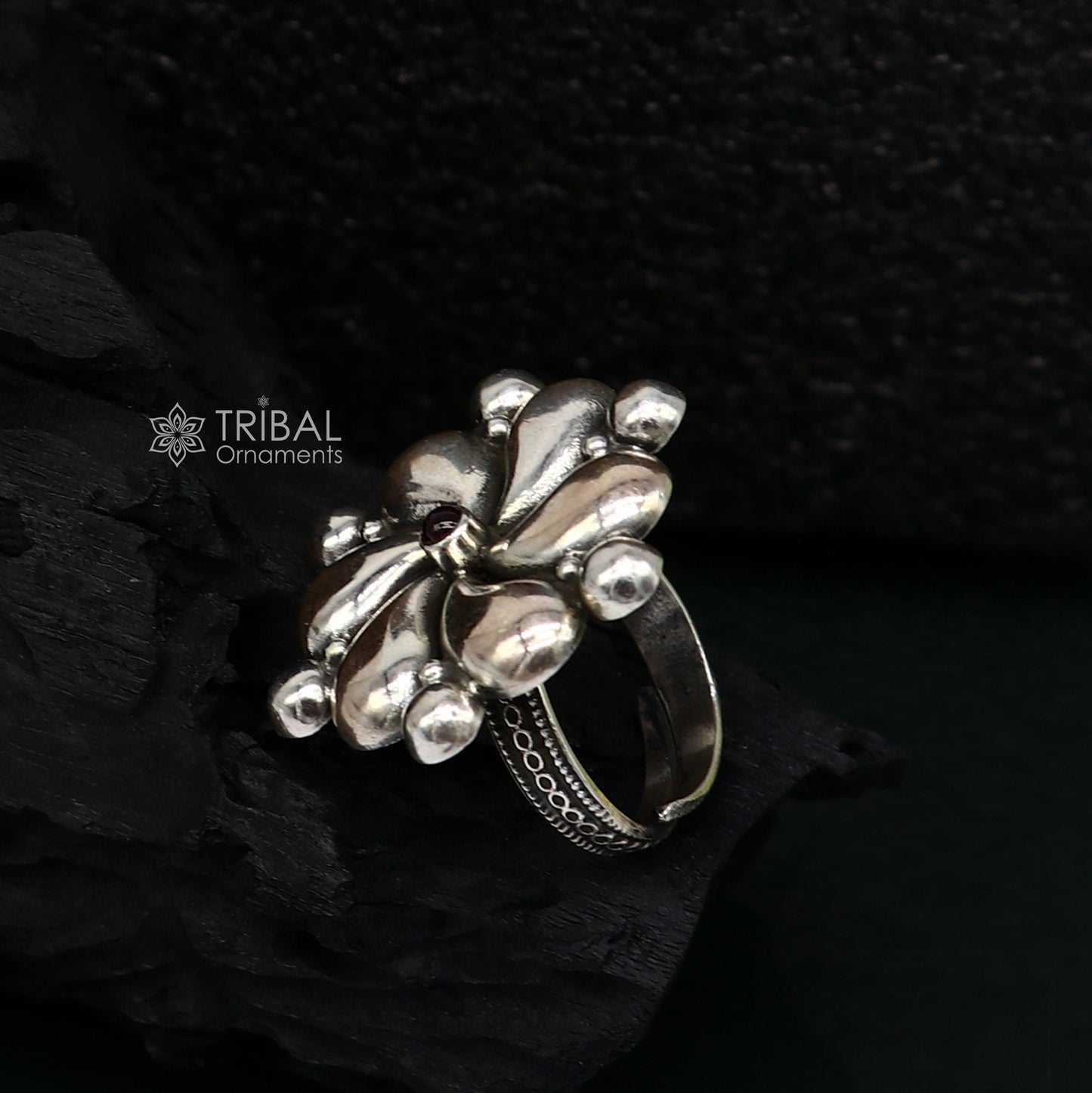 Indian Cultural design handmade silver fabulous vintage adjustable ring with amazing design indian tribal belly dance jewelry sr396 - TRIBAL ORNAMENTS