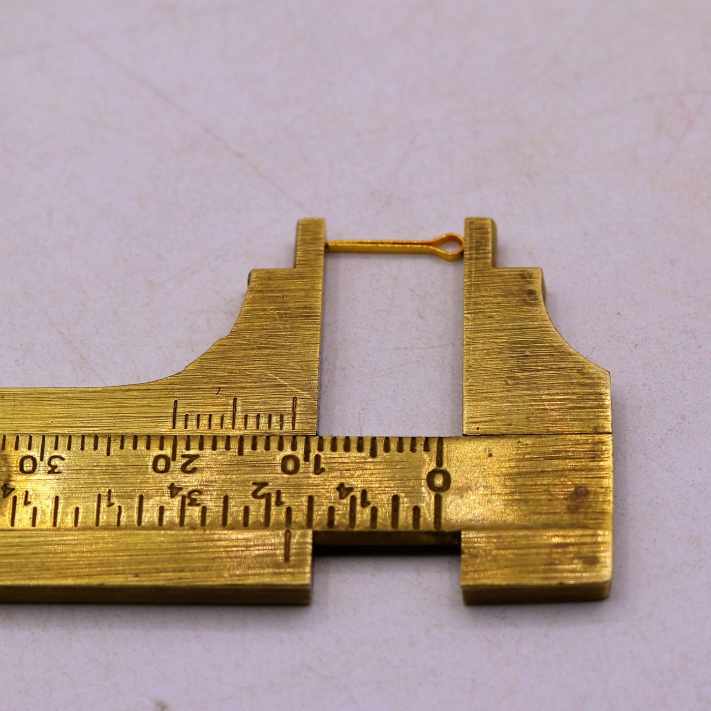 Lot of 20 pieces Vintage handmade 22kt yellow gold Clips hanging findings for excellent unique jewelry making idea tribal India jewelry - TRIBAL ORNAMENTS