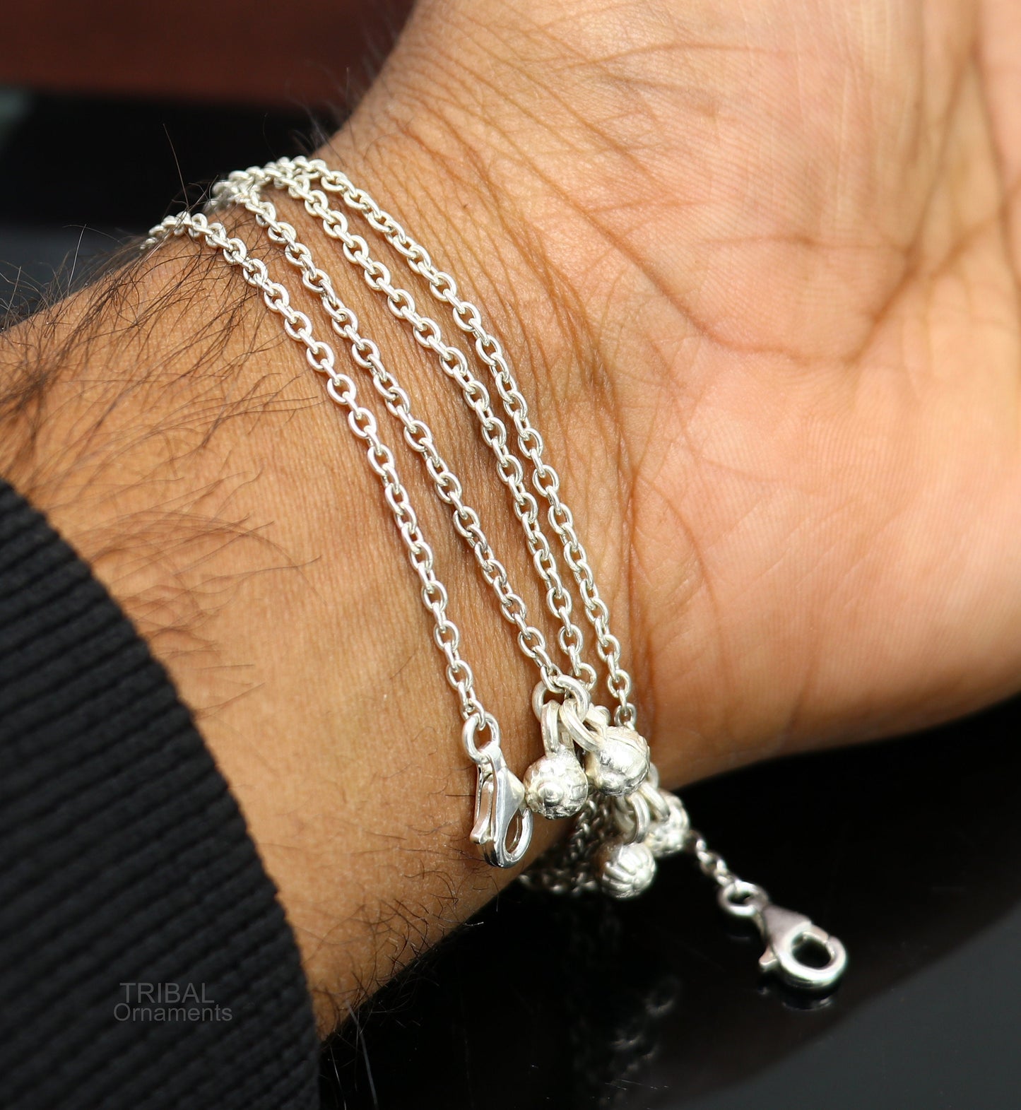 Sterling silver Face Mask Chain Lanyard Eyeglass Glasses Chains, Mask Chain Necklace, Women Stylish Sunglass Eyeglass Cord mask chain ch134 - TRIBAL ORNAMENTS