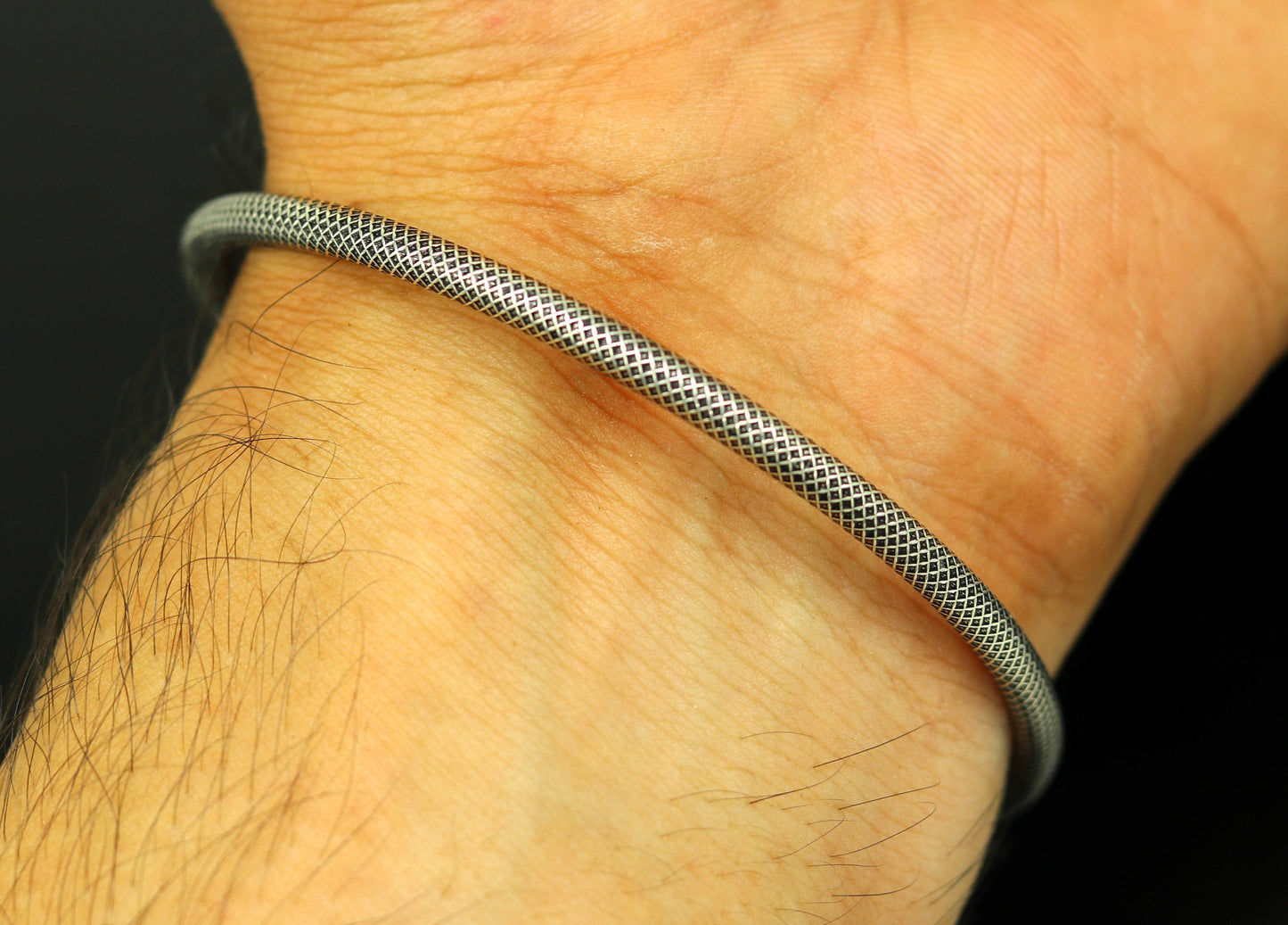 Vintage design pure 925 silver fabulous customized lord shiva bangle bracelet, excellent trident trishul rudraksha unisex jewelry nsk344 - TRIBAL ORNAMENTS